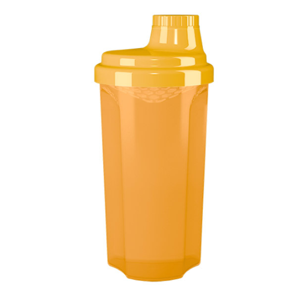 Shaker 500m Transparant Oranje