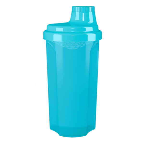 Shaker 500ml Transparant Blauw
